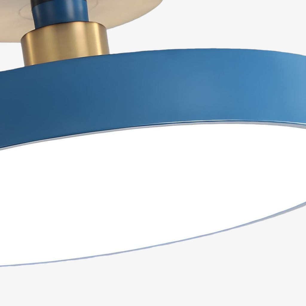 Lumiflexa Round Minimalist Flush Mount Ceiling Light - Contemporary Design for Hallway and Office | Esilora