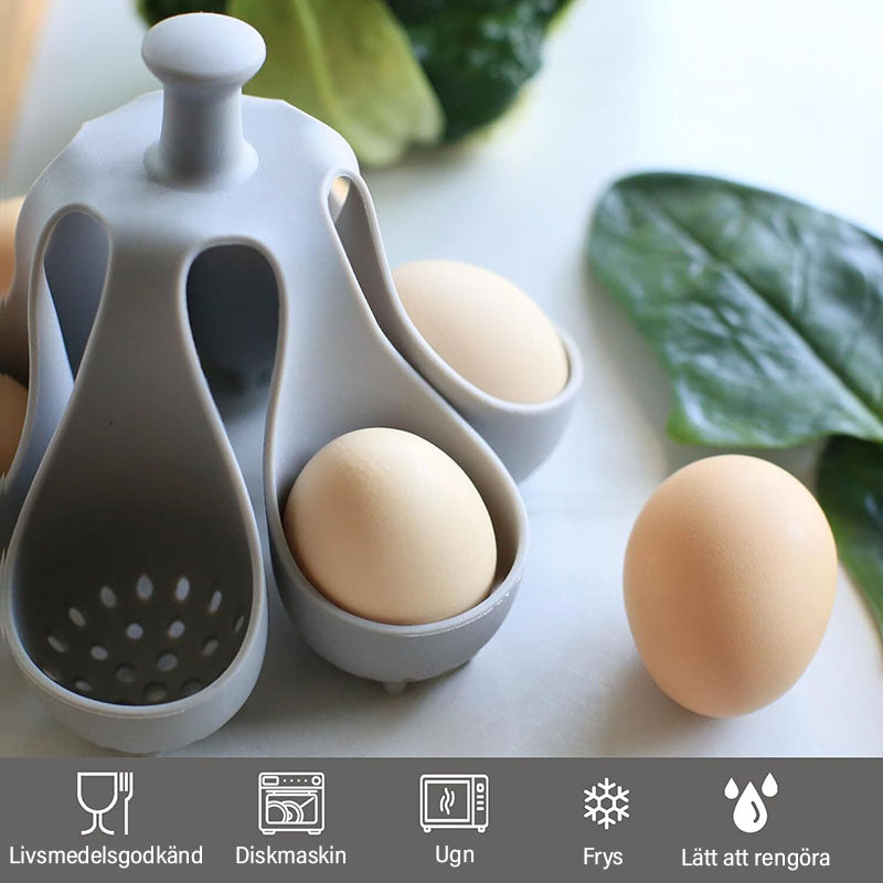 Silicone Egg Cooker for Perfectly Boiled Eggs – Stress-Free Cooking - Esilora