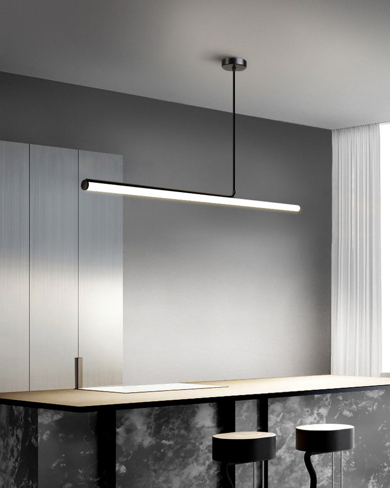 Lumineo Contemporary Decorative Dining Room Chandelier White Paint Push Button Switch | Esilora