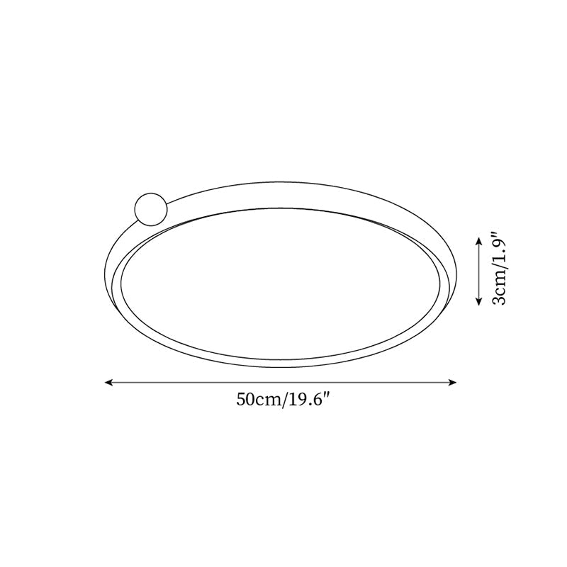 Geos LED Ceiling Light | Esilora