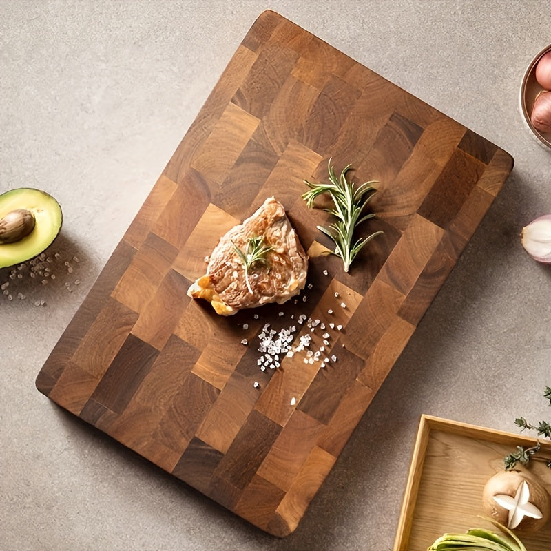 Solid Wood Cutting Board – Durable, Natural, and Kitchen-Friendly - Esilora