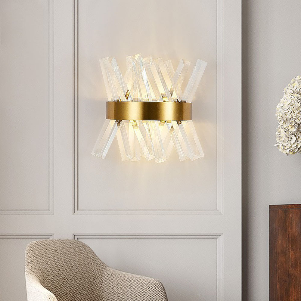 Modern Luxury Crystall Bedside Wall Light M40 | Esilora