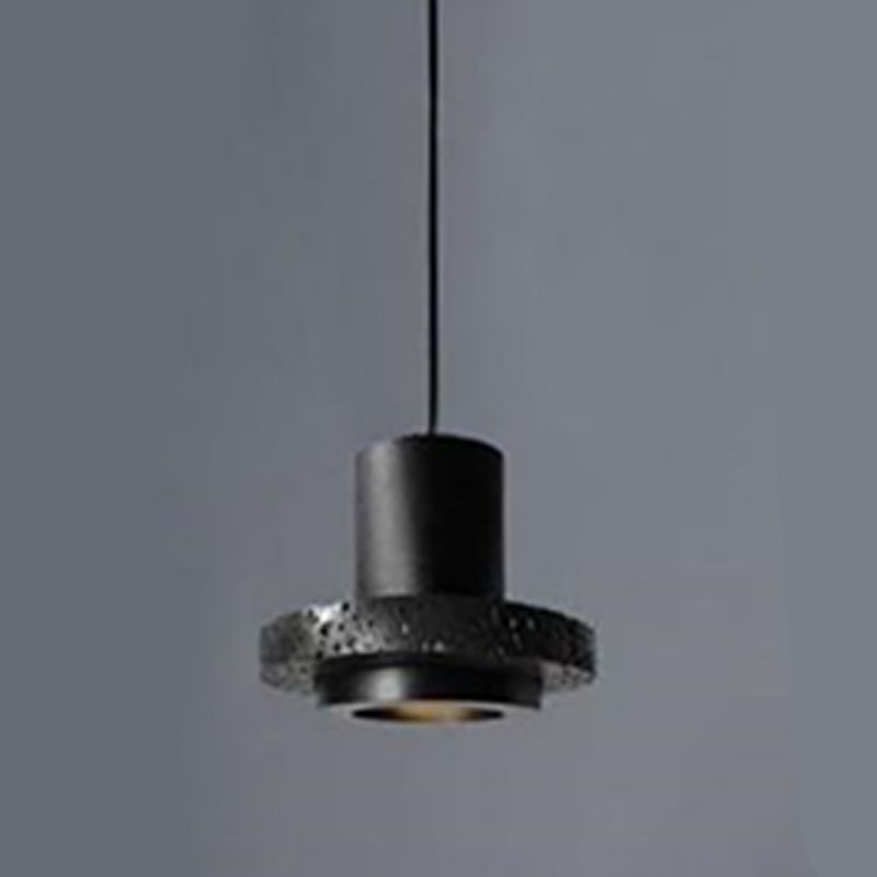 Retro Black Hole Stone Pendant Lamp M36 | Esilora