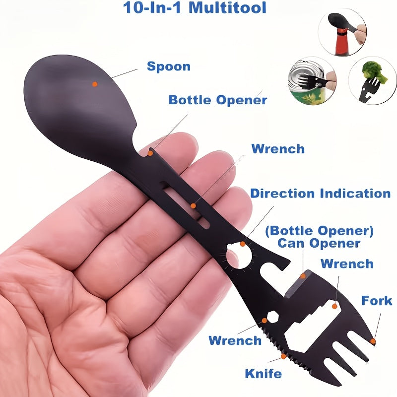 10-in-1 Stainless Steel Multi-Tool Spoon