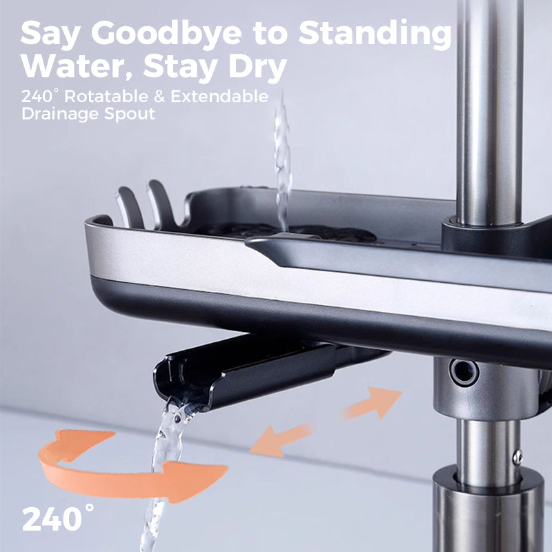 シンクラック｜スポンジやブラシの乾燥をスピードアップ｜クランプ式マウント｜SinkSmart - Esilora