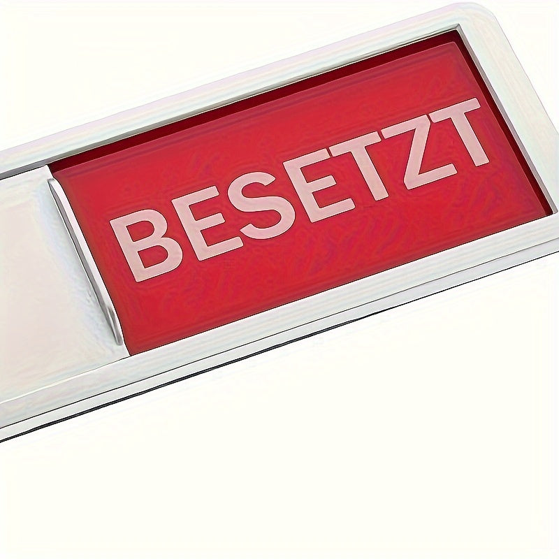 Schiebetürschild – Anzeige „Frei/Belegt“ – Esilora