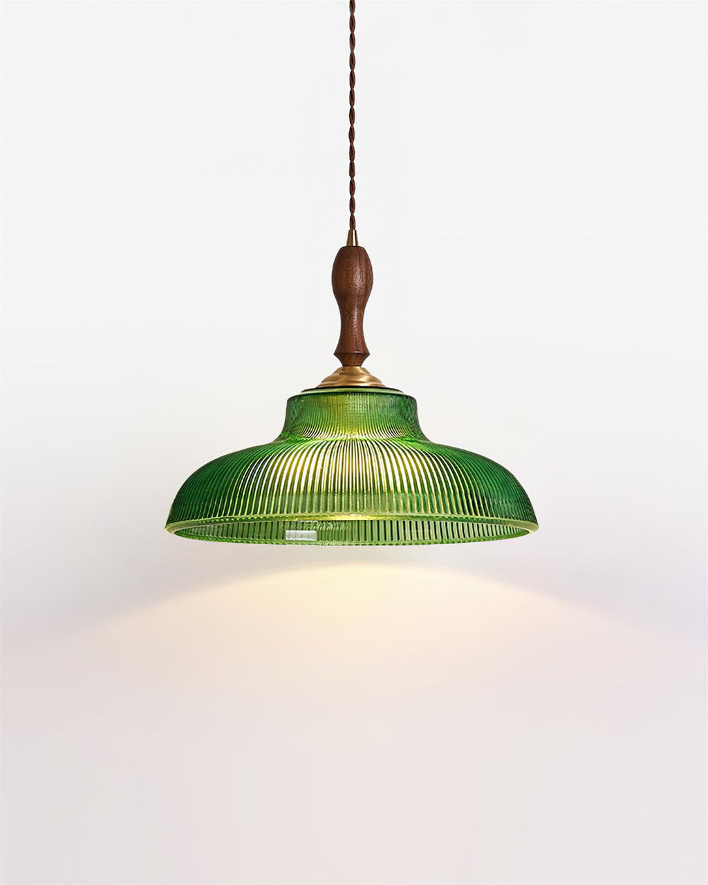 Zelená závěsná lampa Nolyn | Esilora