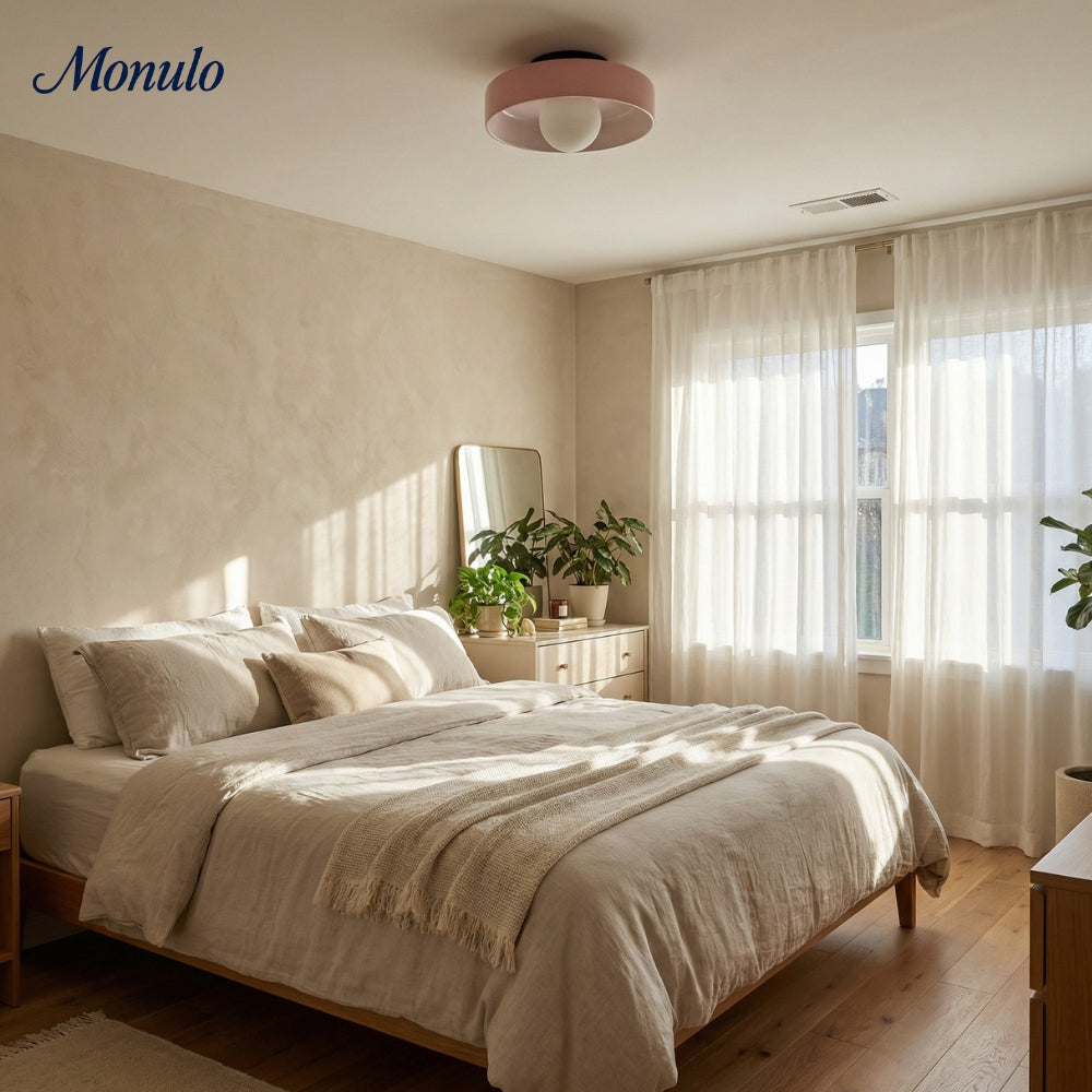 Verdoma Morandic Disc Orb Wall and Ceiling Lamp for Modern Interiors | Esilora