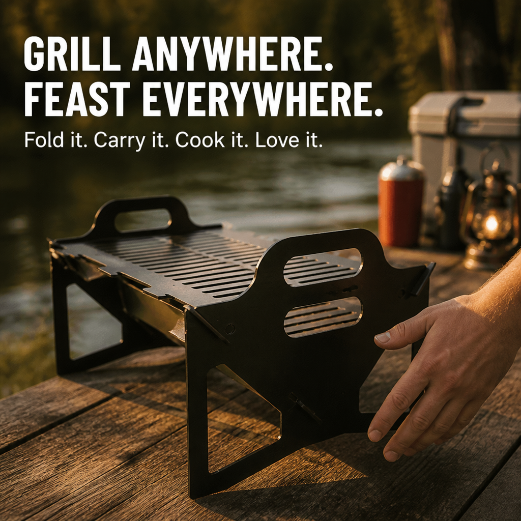 SwiftGrill — Bezstarostné venkovní hostiny kdykoli a kdekoli - Esilora