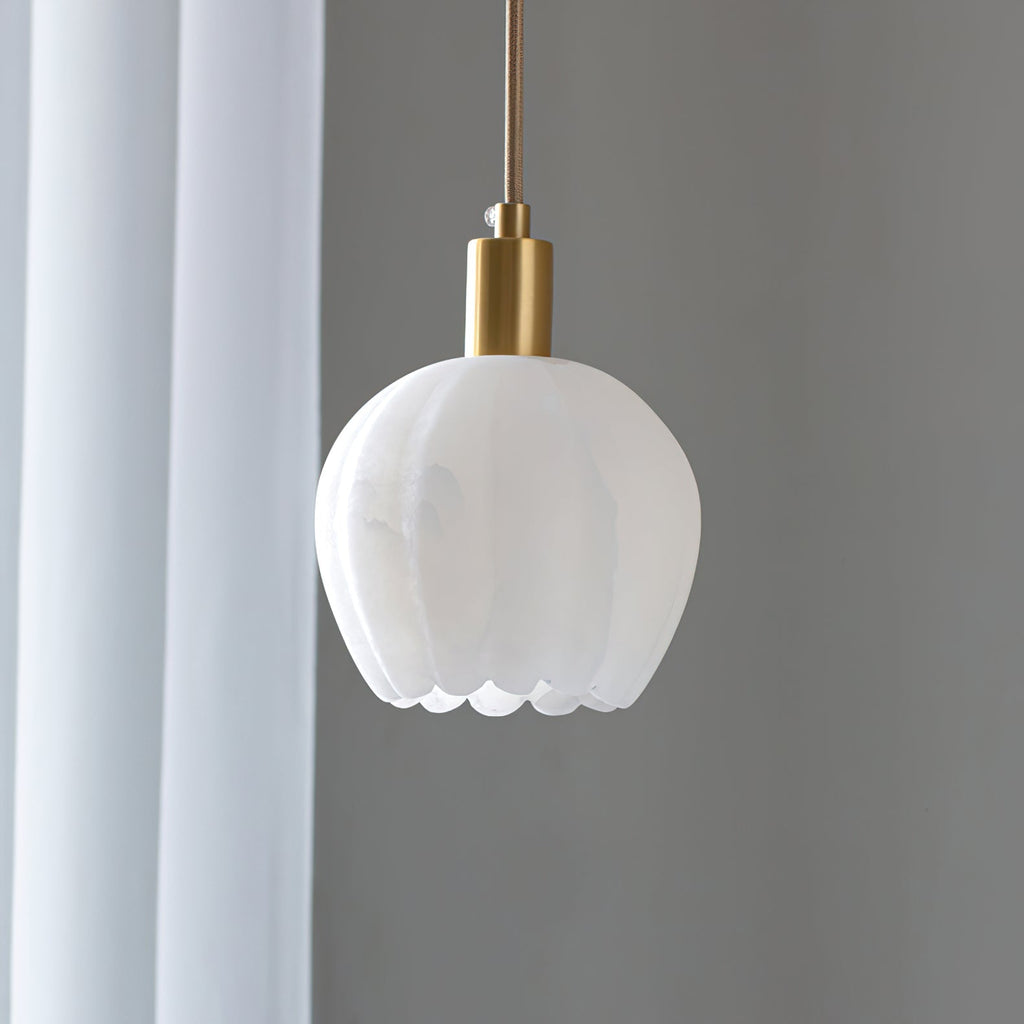 Lilin pendellampe i alabast | Esilora