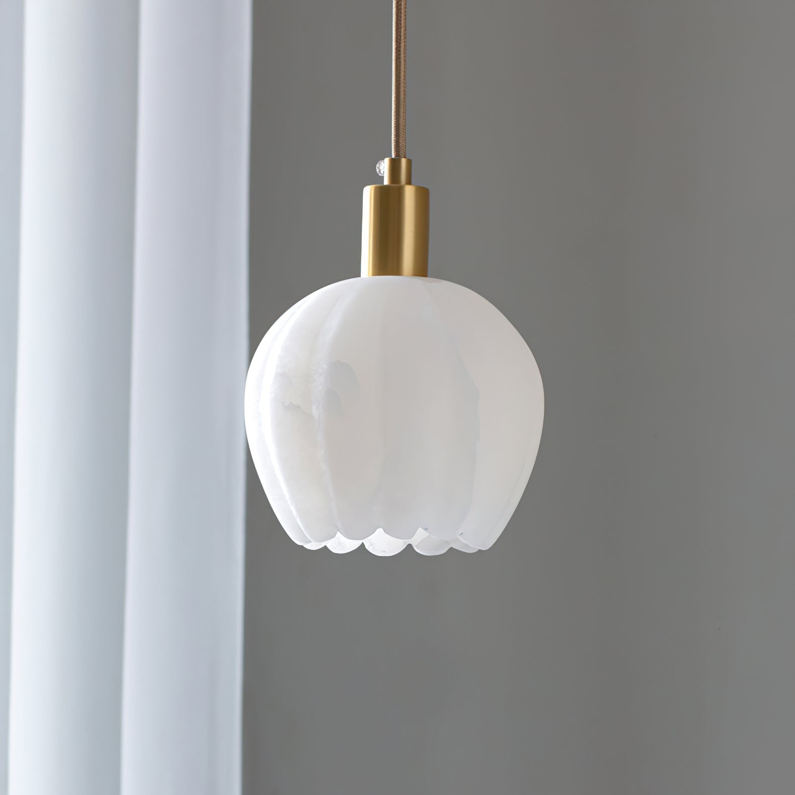 Lilin pendellampe i alabast | Esilora