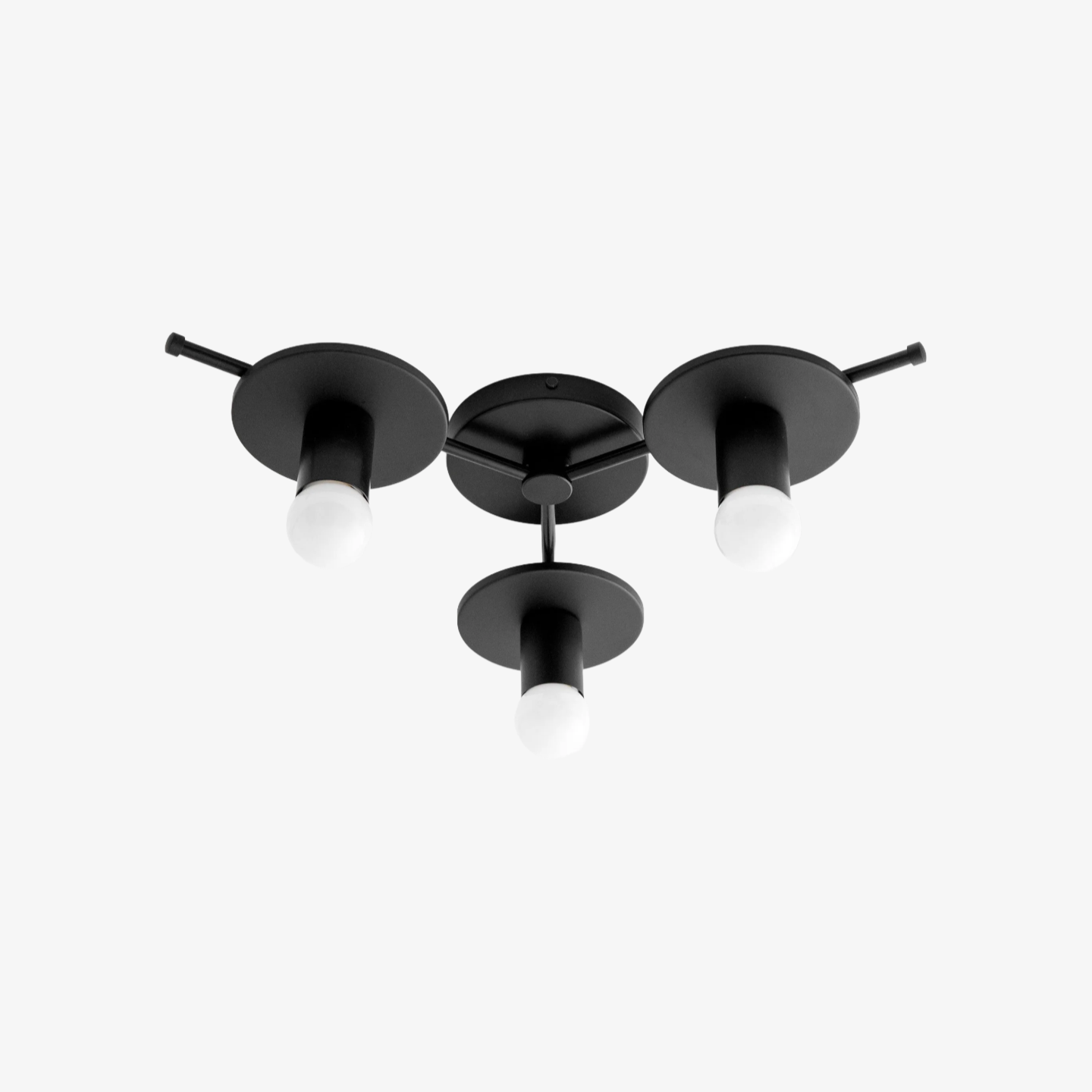 Radiro Globe Sculptural Trio Ceiling Lamp — Minimalist Modern Fixture for Living & Dining | Esilora