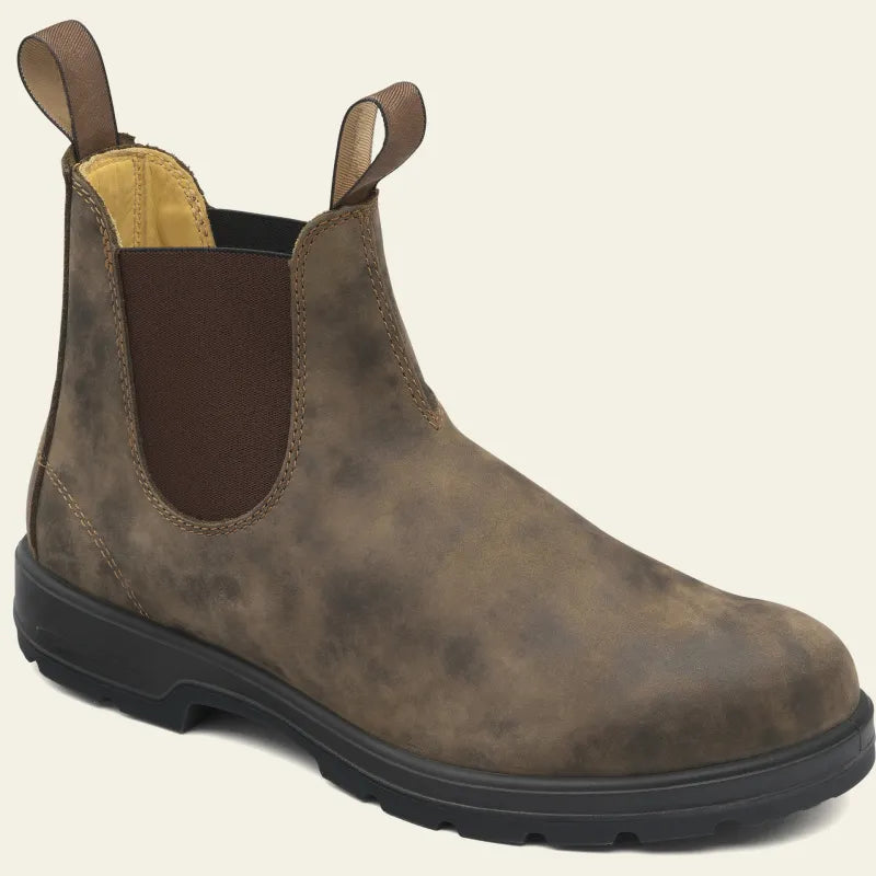Botines Chelsea impermeables con un diseño fácil de poner