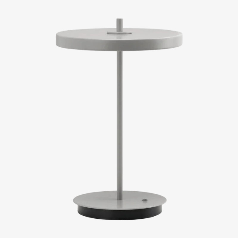 Astris Sculptural Modern Minimalist Metal Table Lamp for Living Room and Office | Esilora