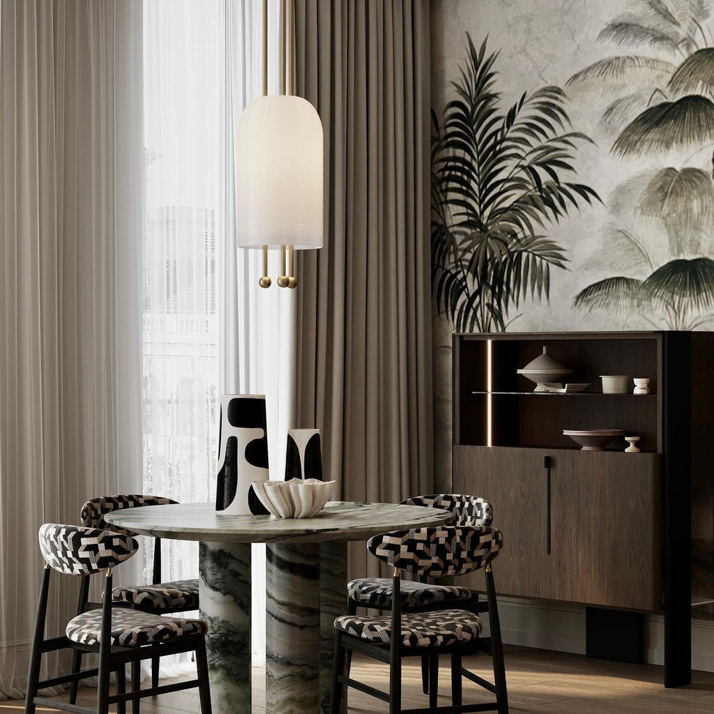 Lantern Glass Pendant Lamp | Esilora