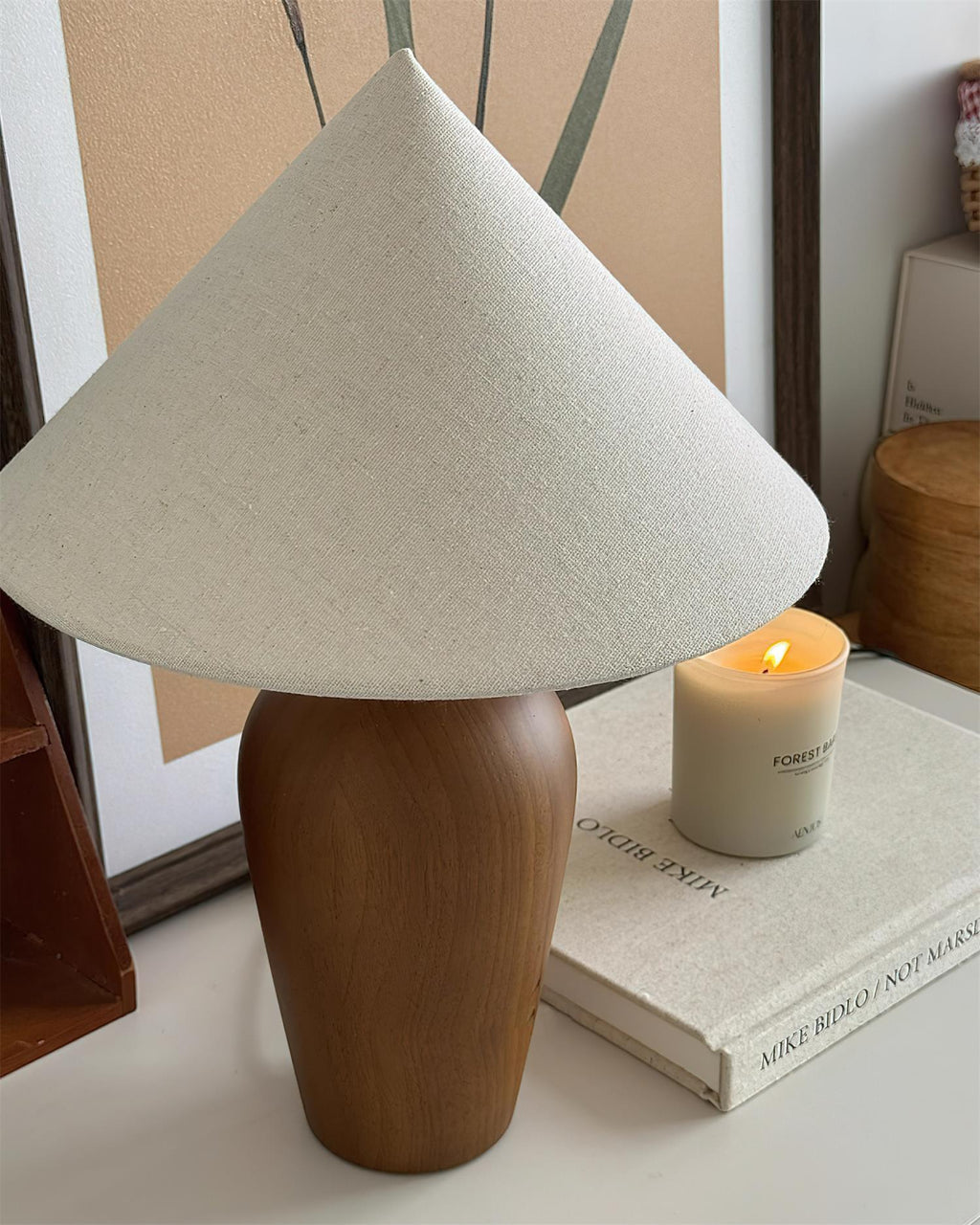 Brayden Wood Table Lamp | Esilora