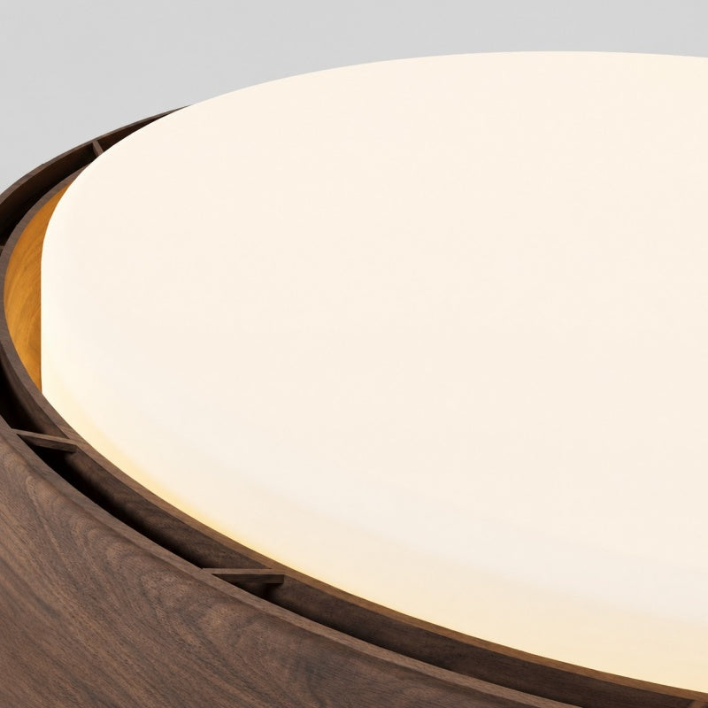 Japansk vintage-rund LED-loftslampe | Esilora