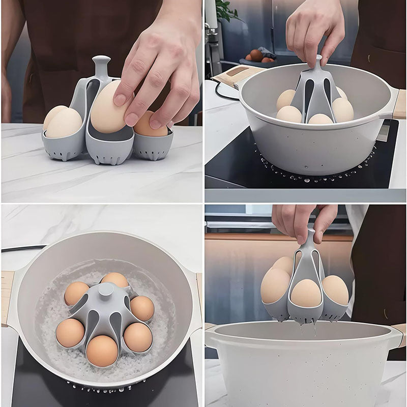Silicone Egg Cooker for Perfectly Boiled Eggs – Stress-Free Cooking - Esilora