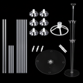 Colorful Stable Balloon Stand — Lightweight Support Frame