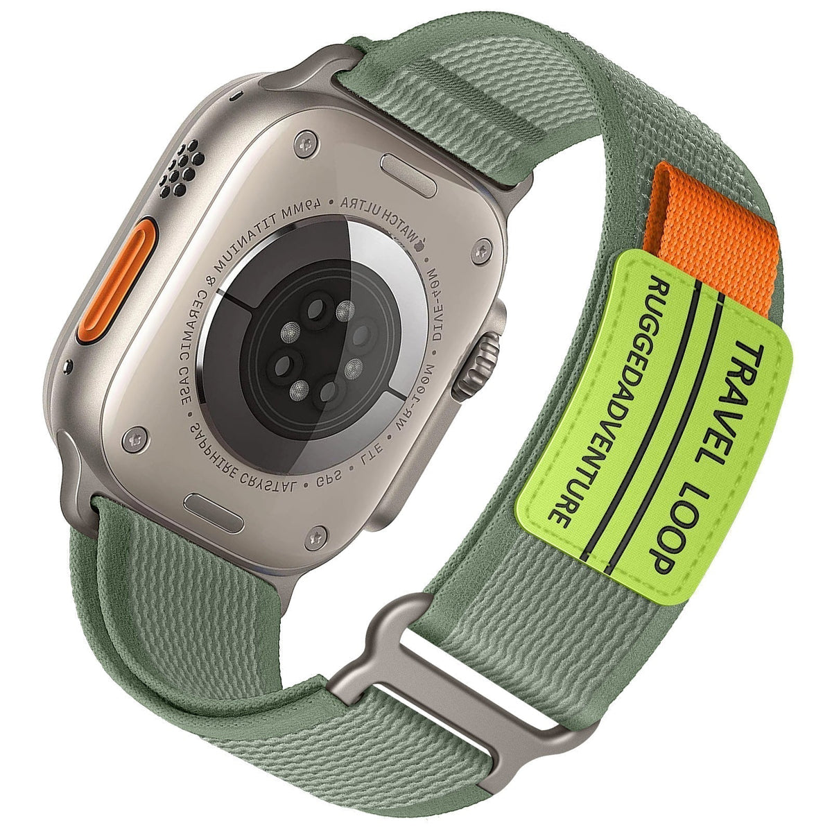 سوار معصم رياضي بحلقة للتجول لساعة Apple Watch - تصميم أنيق - Esilora