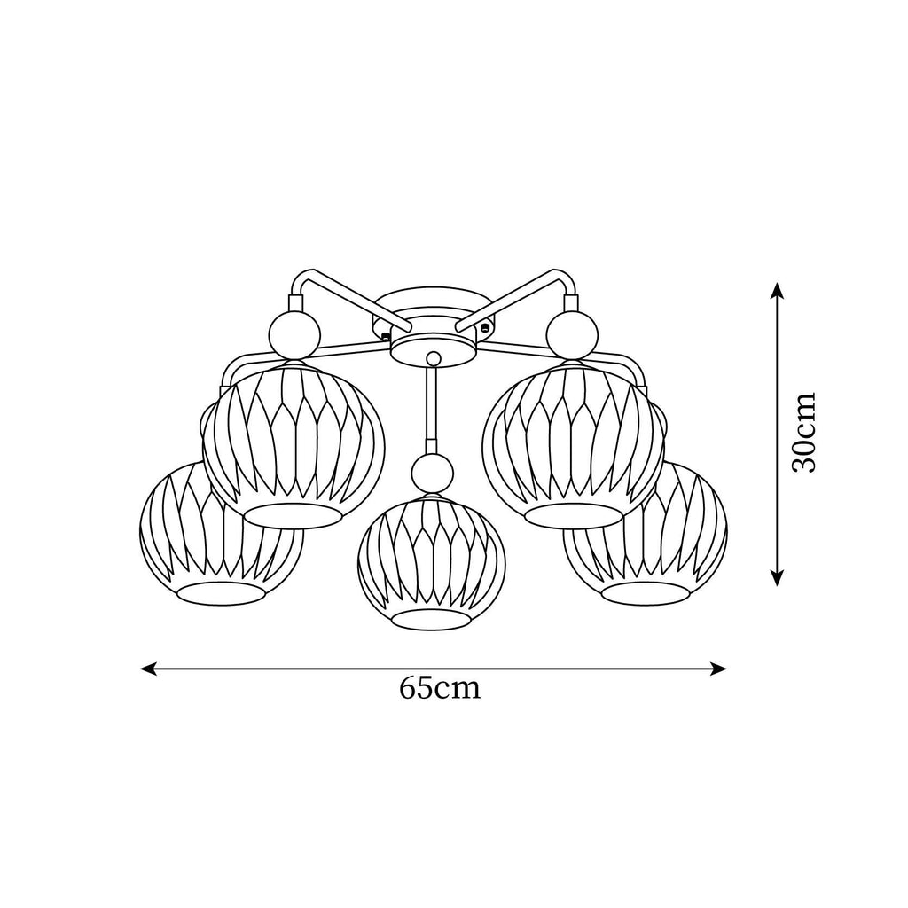 Renee Ceiling Light | Esilora