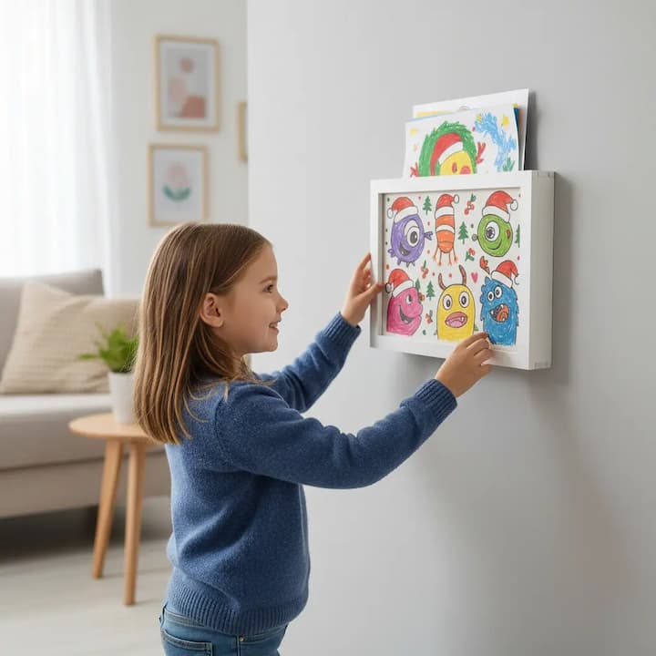 Showcase Children's Art with a Space that Celebrates Their Creativity - Esilora