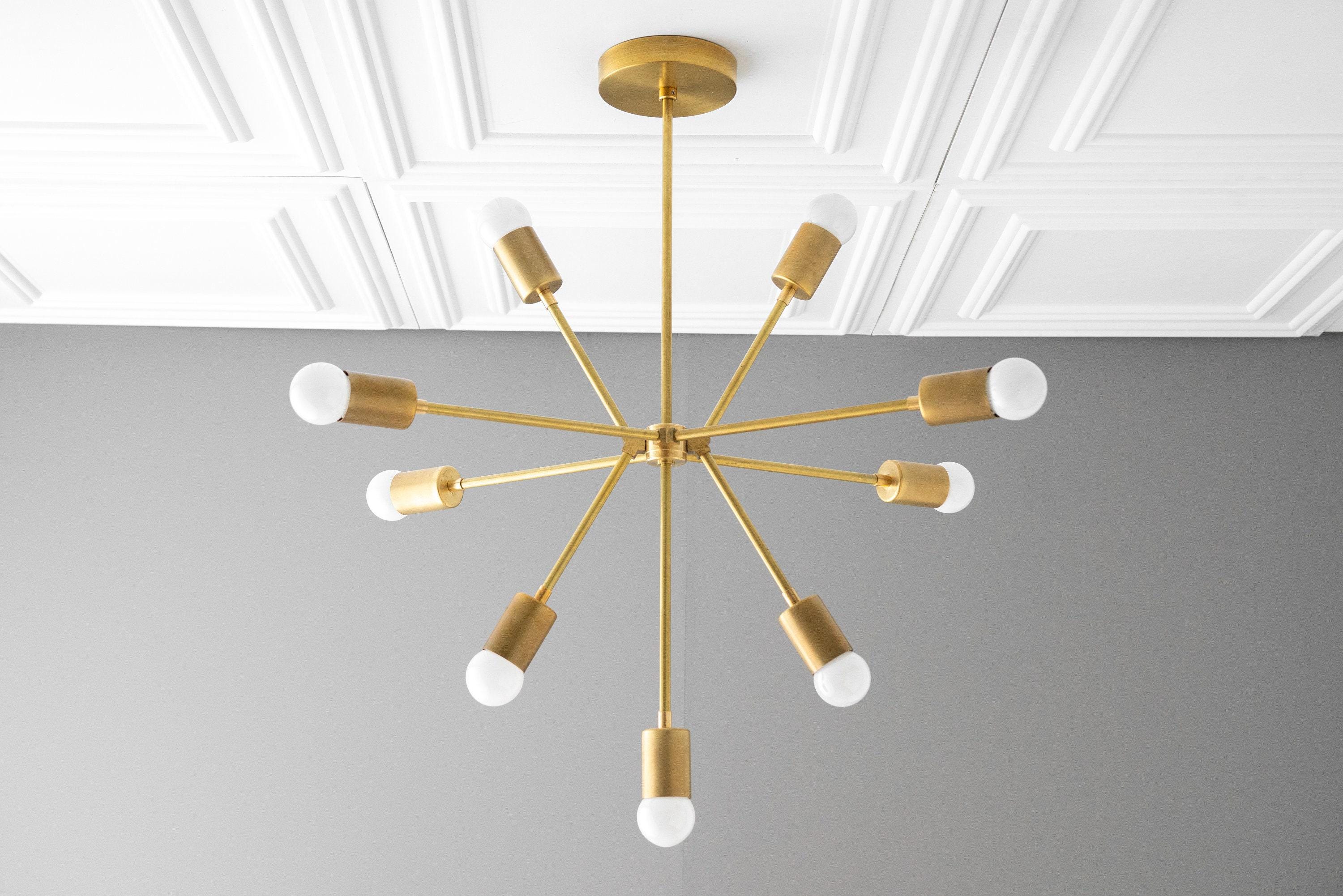 Mobilux Line Moderner Kronleuchter - Mid Century Deckenleuchte | Esilora