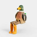 Hand-Carved Wooden Dangling-Leg Animal Ornaments | Esilora