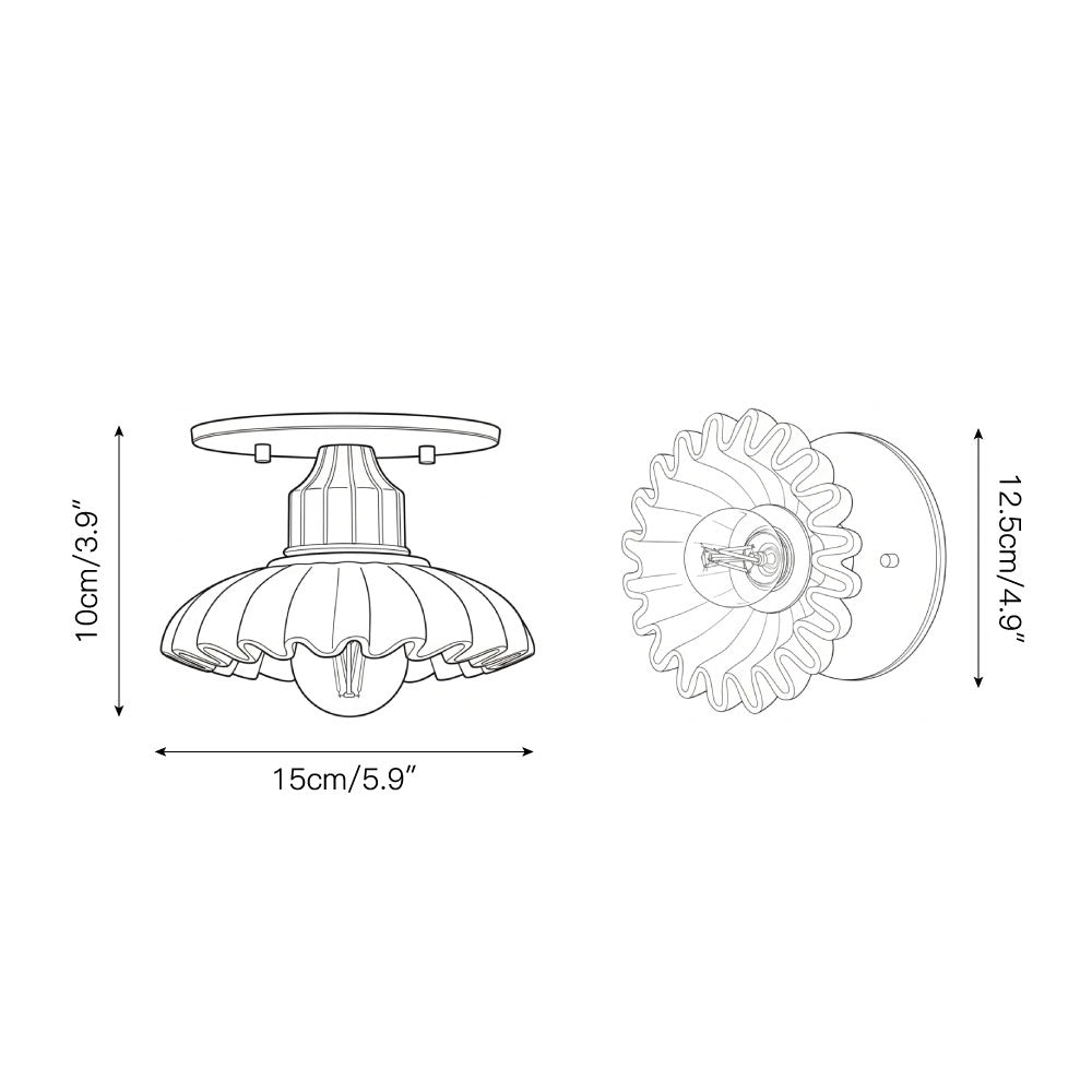 Lola Surface Wall Lamp | Esilora
