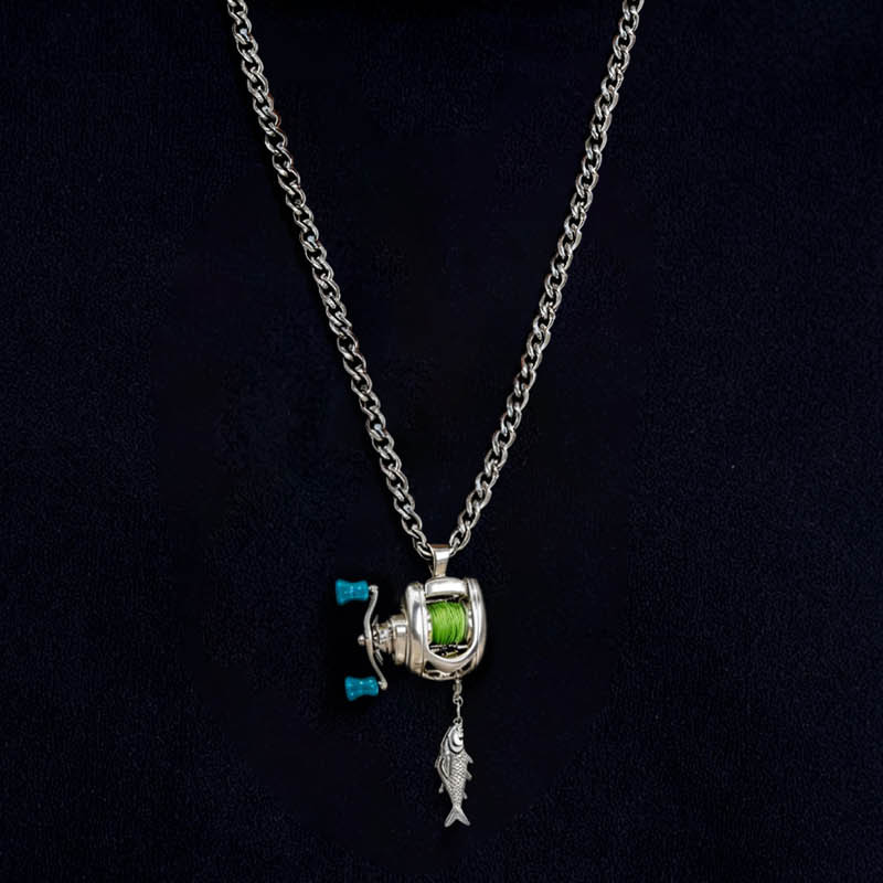 Showcase Your Passion for Fishing with a Stylish Heart Pendant - Esilora
