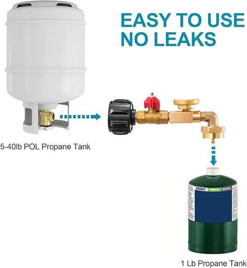 Precision Adapter for Propane Filling – Accurate and Easy to Use - Esilora