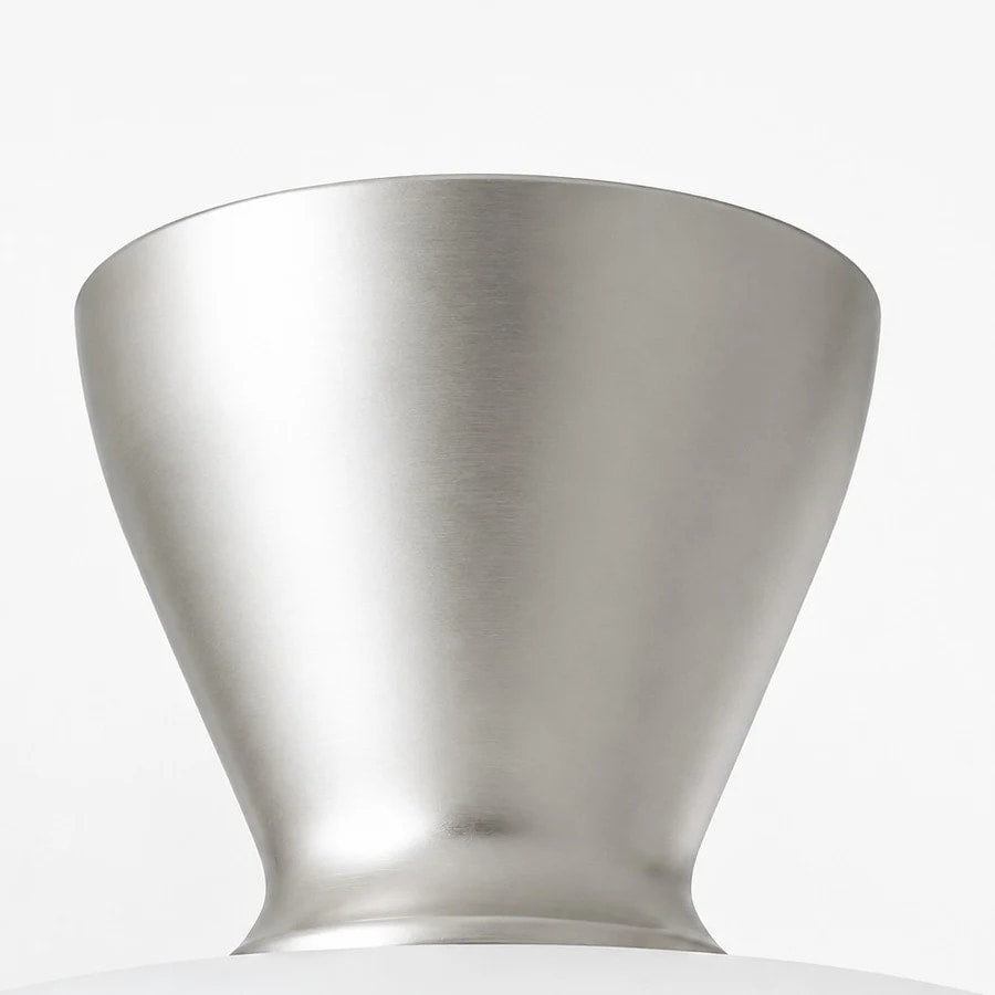 Konos White Glass Flush Mount Ceiling Light | Esilora