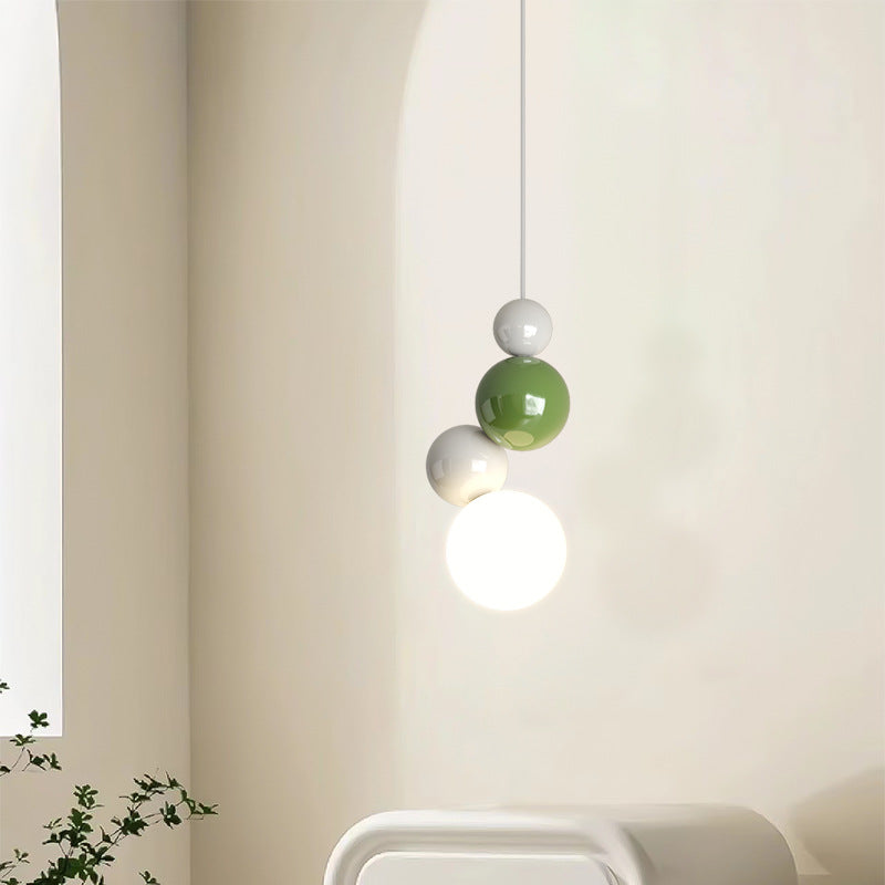 Nordic Style Globe Multicolor Pendant Lamp M35 | Esilora