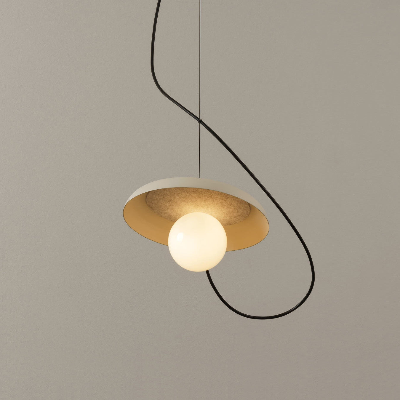 Acoustic Disc Pendant Lamp | Esilora