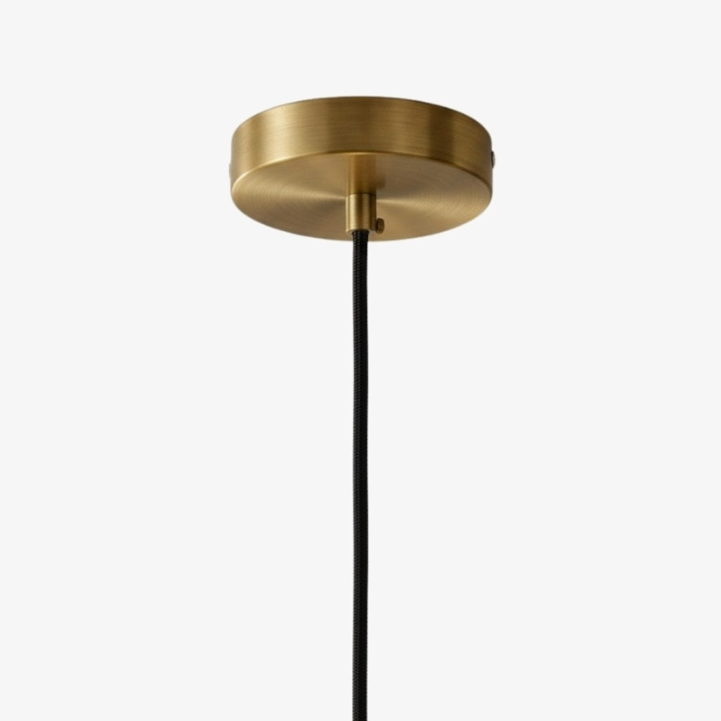 Alariv Elegant  Alabaster Dome Pendant Light - Modern Stone Lighting for Dining or Living | Esilora