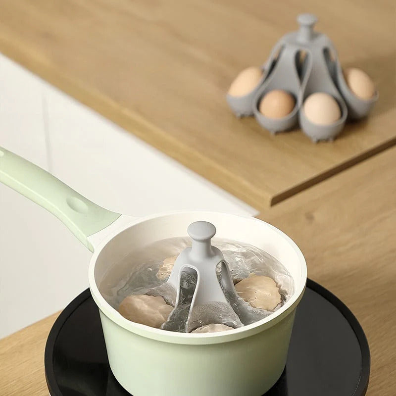 Silicone Egg Cooker for Perfectly Boiled Eggs – Stress-Free Cooking - Esilora