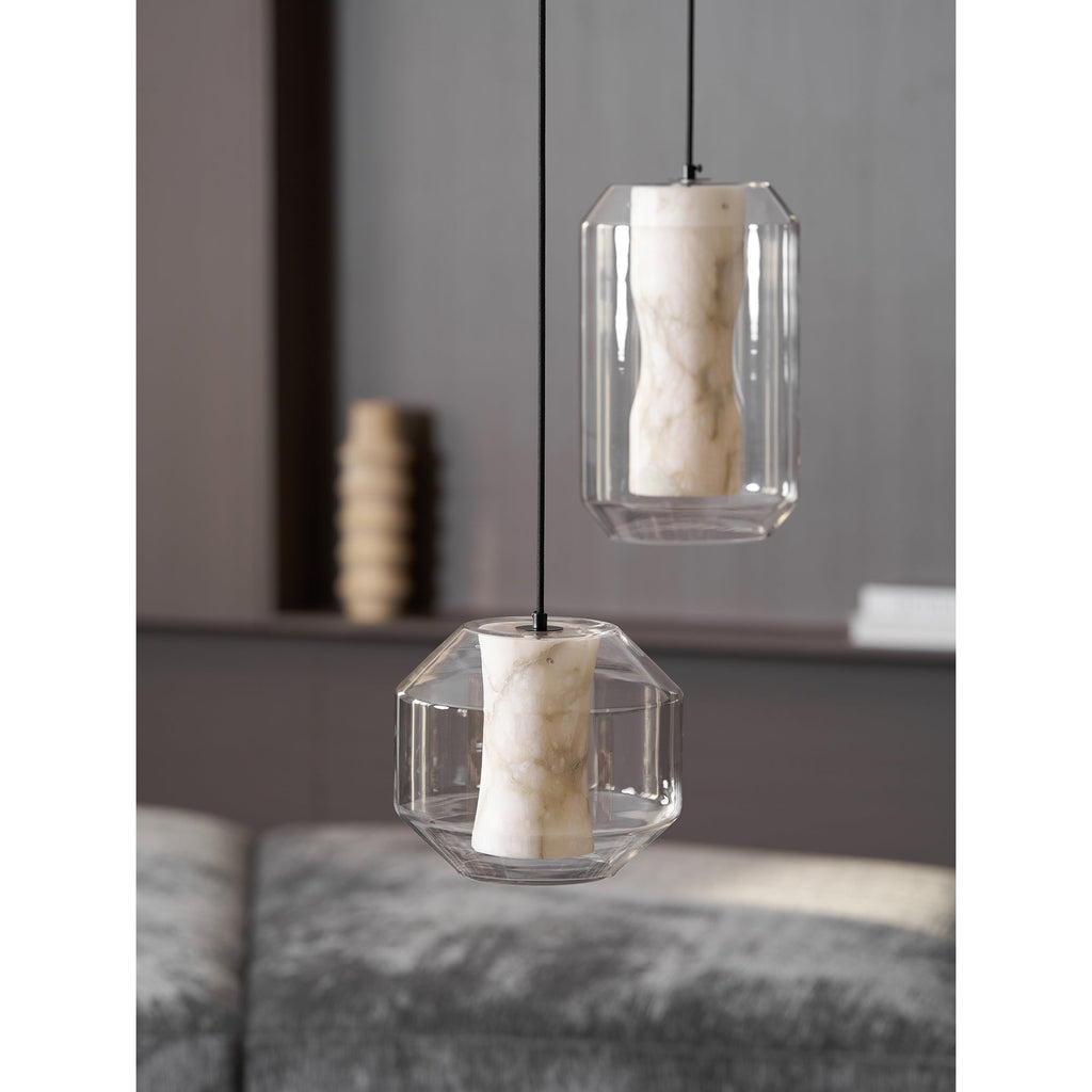 Glass Alabaster Pendant Lamp | Esilora