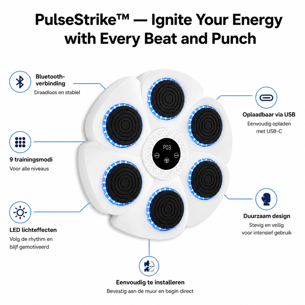 PulseStrike — Ignite Your Energy with Every Beat and Punch - Esilora