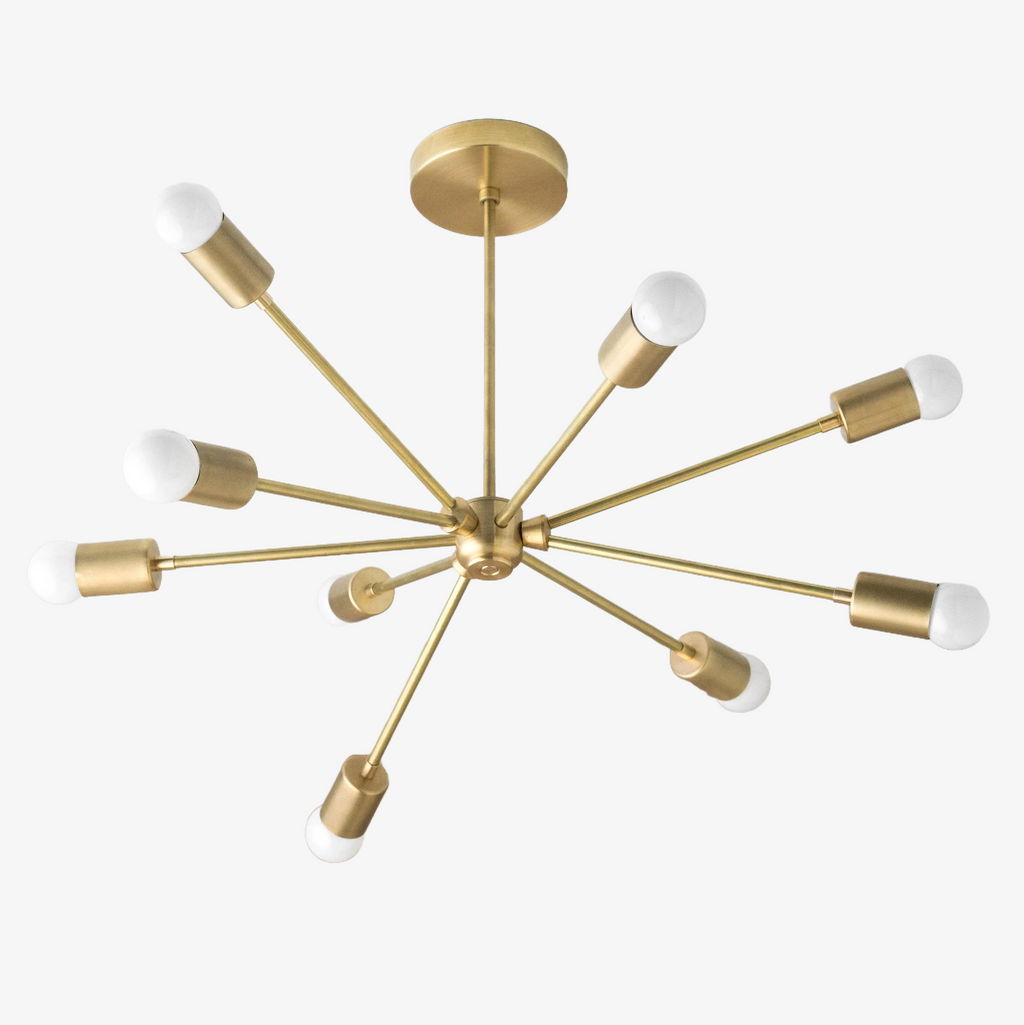 Mobilux Line Moderner Kronleuchter - Mid Century Deckenleuchte | Esilora