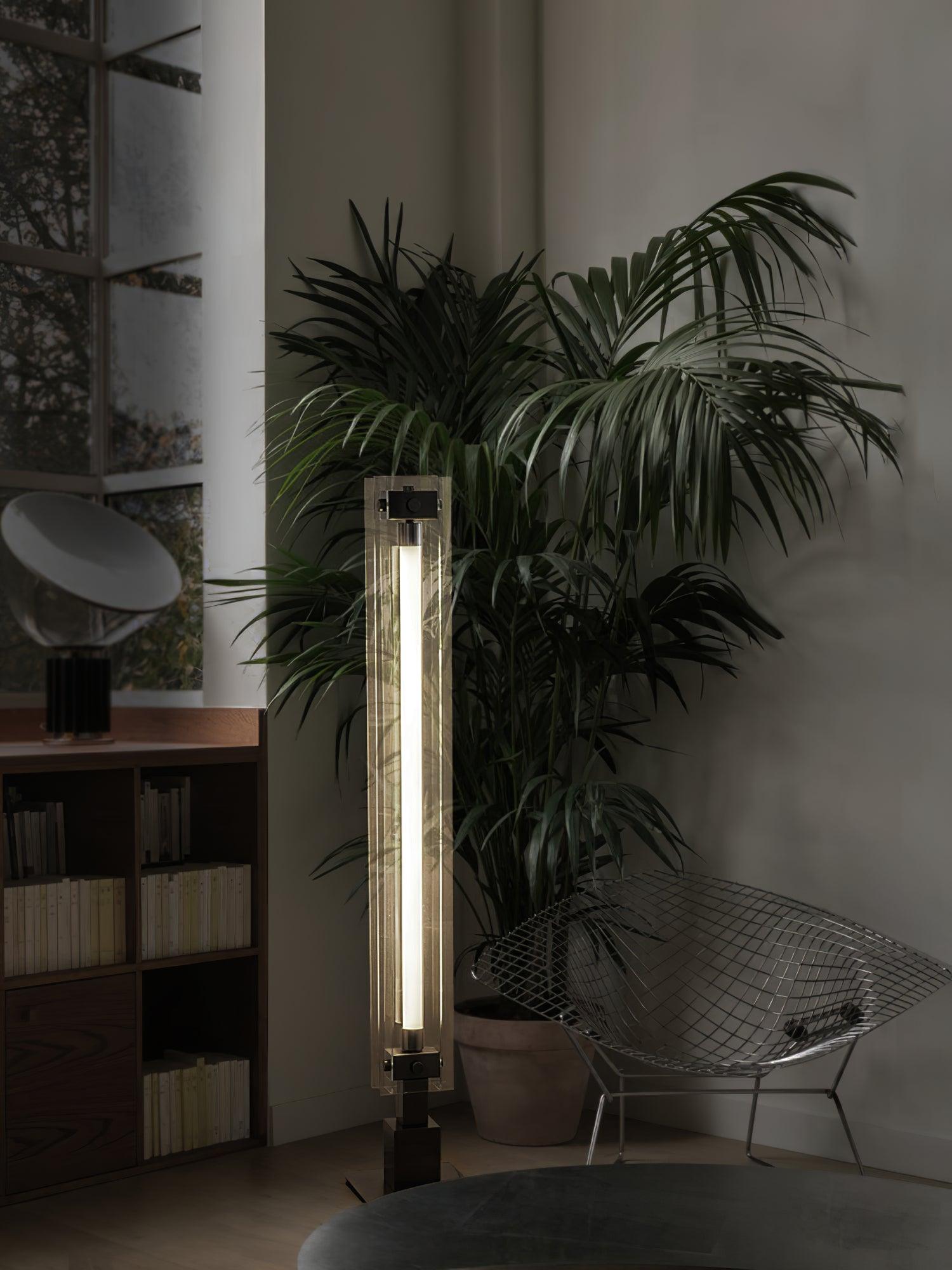 Industrial Style Minimalist Glass Floor Lamp M29 | Esilora