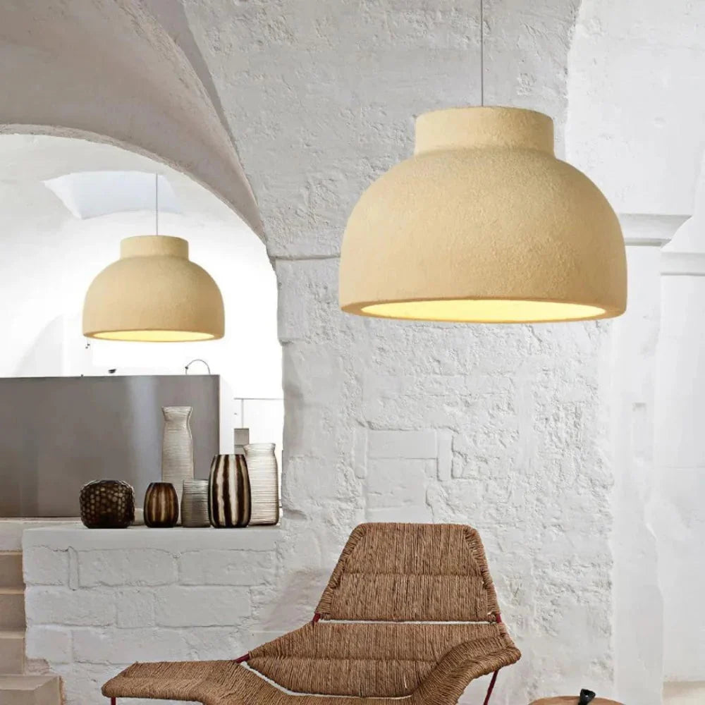 Nordic Bowl Minimalist Polystyrene Pendant Light | Esilora