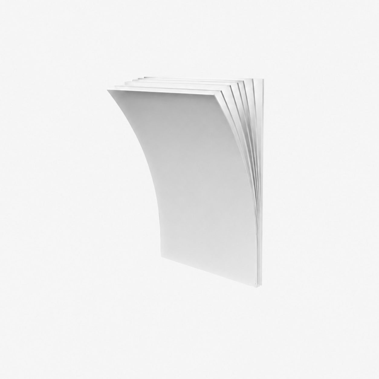 Minimalistische Gebogene LED Wandleuchte für Flur oder Schlafzimmer | Esilora