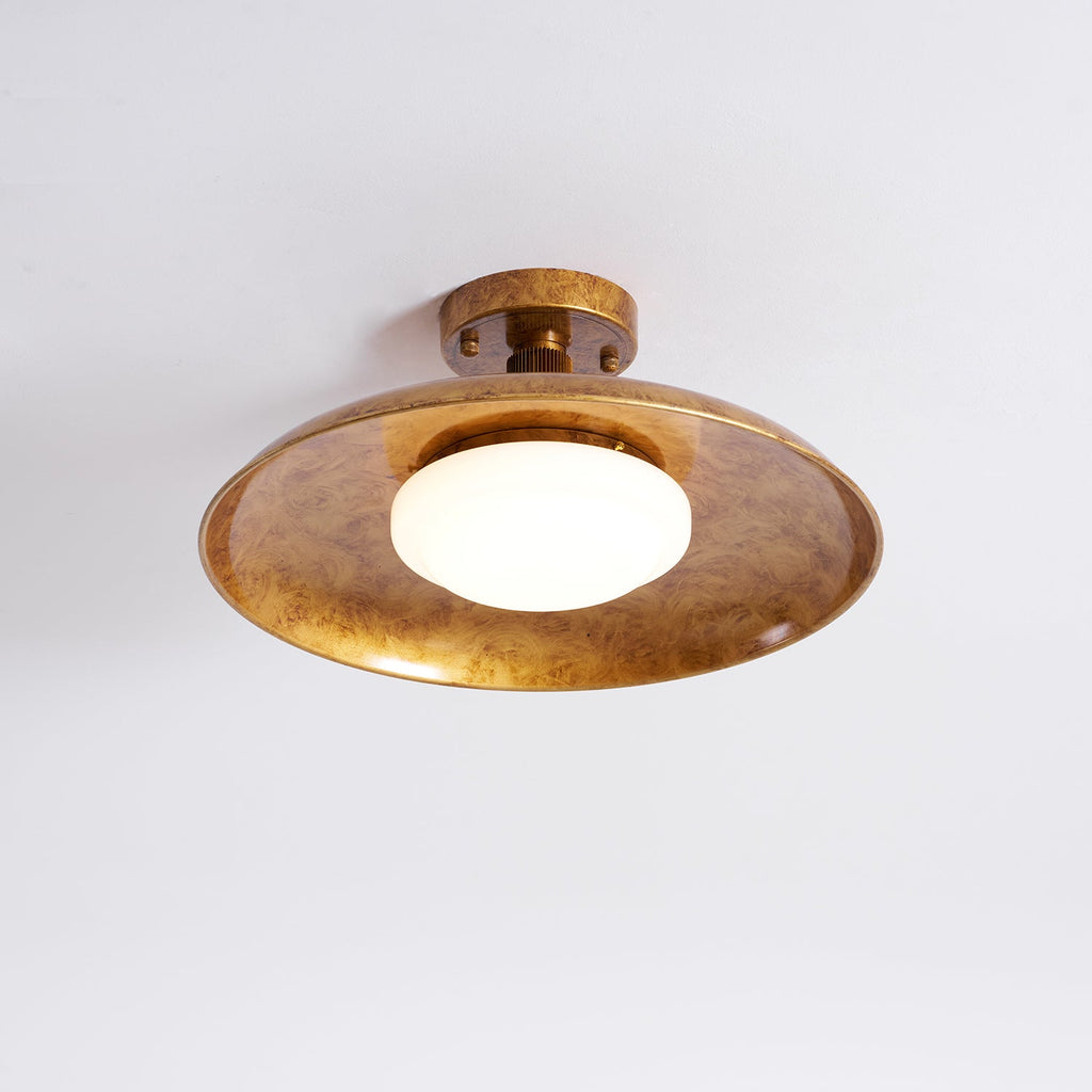 Pot-Lid Style Flat-Panel Ceiling Light | Esilora