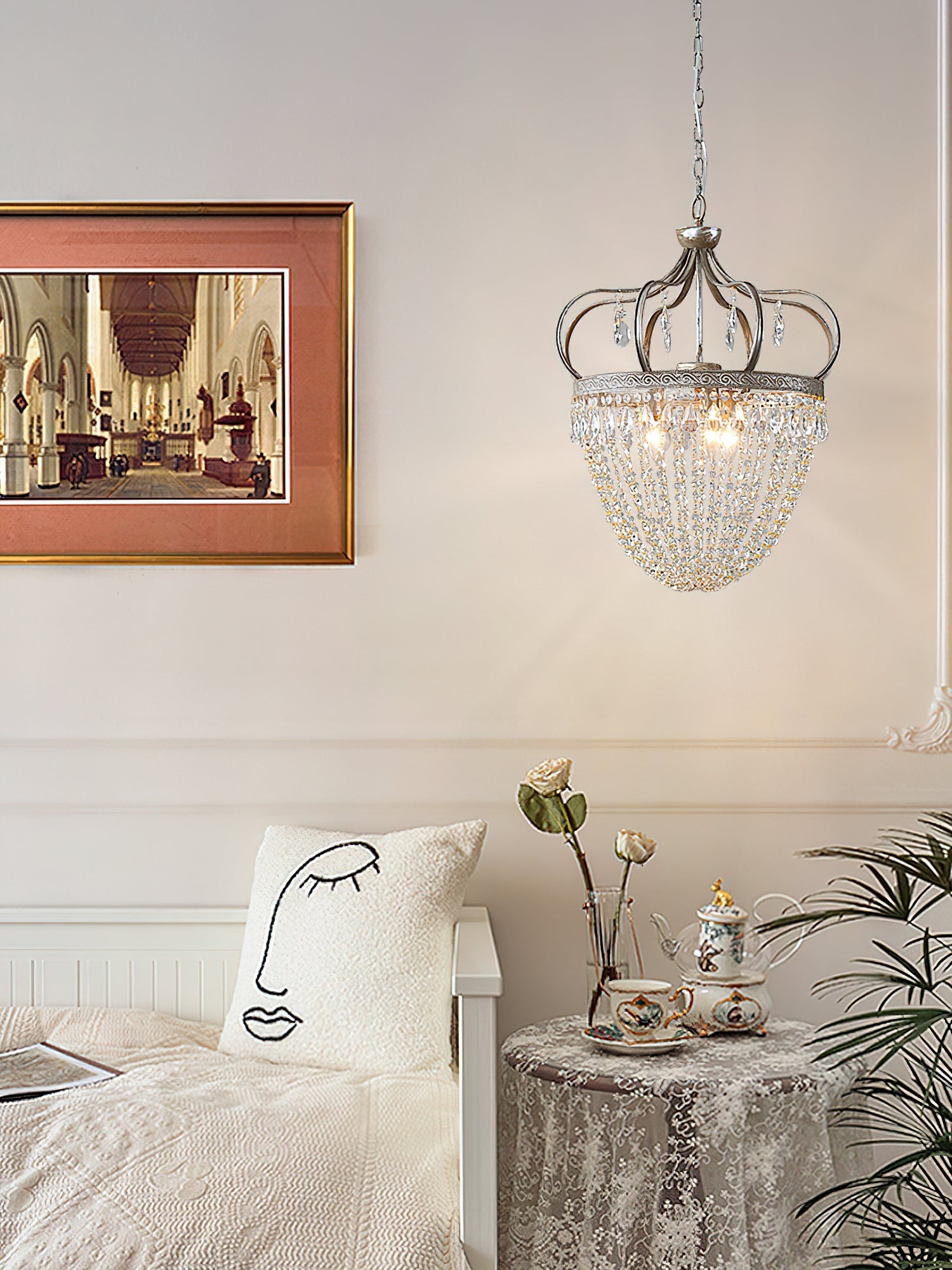 Abella Tear Drop Chandelier | Esilora