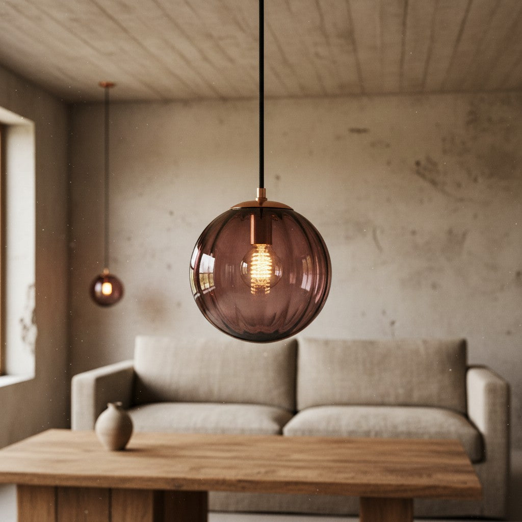 Nuevola Moderne elegante Globus-Pendelleuchte - Esszimmer Küche Nutzung | Esilora
