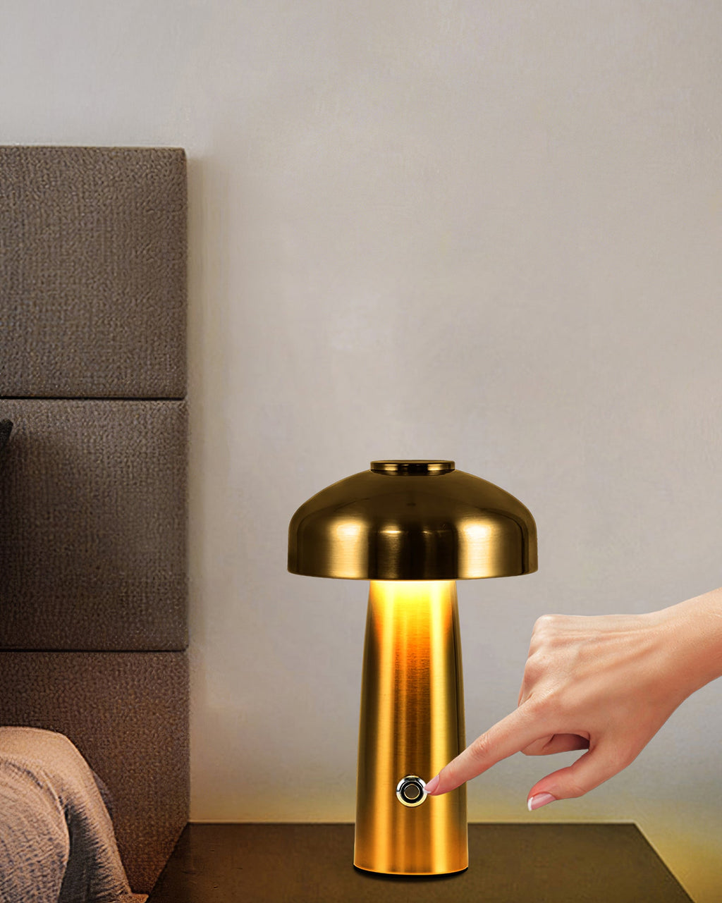 Leon Mushroom Table Lamp (built-in battery) | Esilora