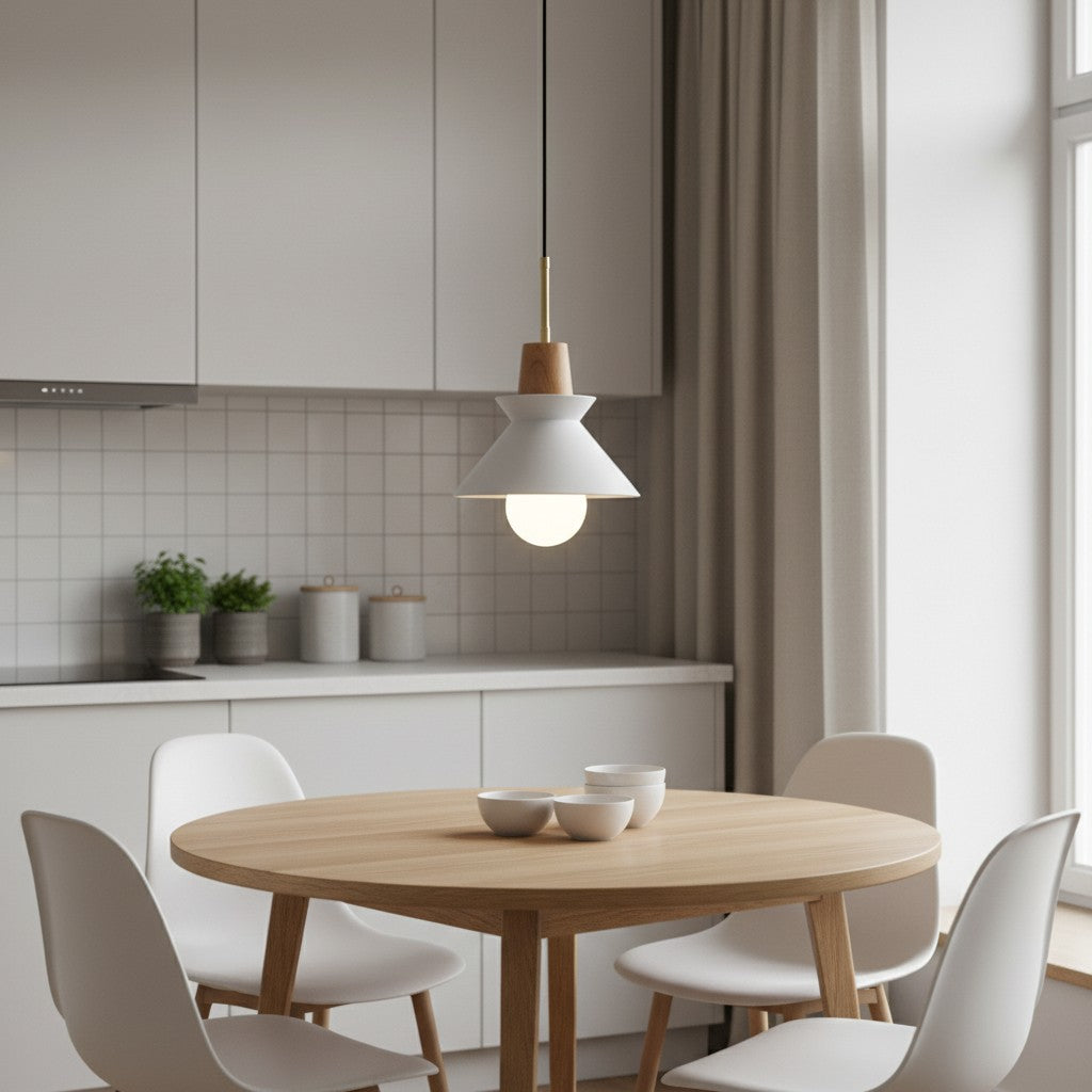 Halotaper Minimalist Tapered Pendant Lamp – Contemporary Decorative Lighting for Home | Esilora