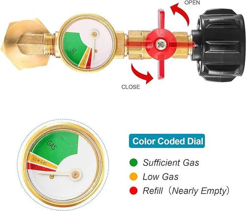 Precision Adapter for Propane Filling – Accurate and Easy to Use - Esilora