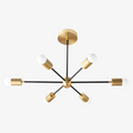 Mobilux Line Mid Century Modern Kronleuchter - 6-flammige Hängeleuchte | Esilora