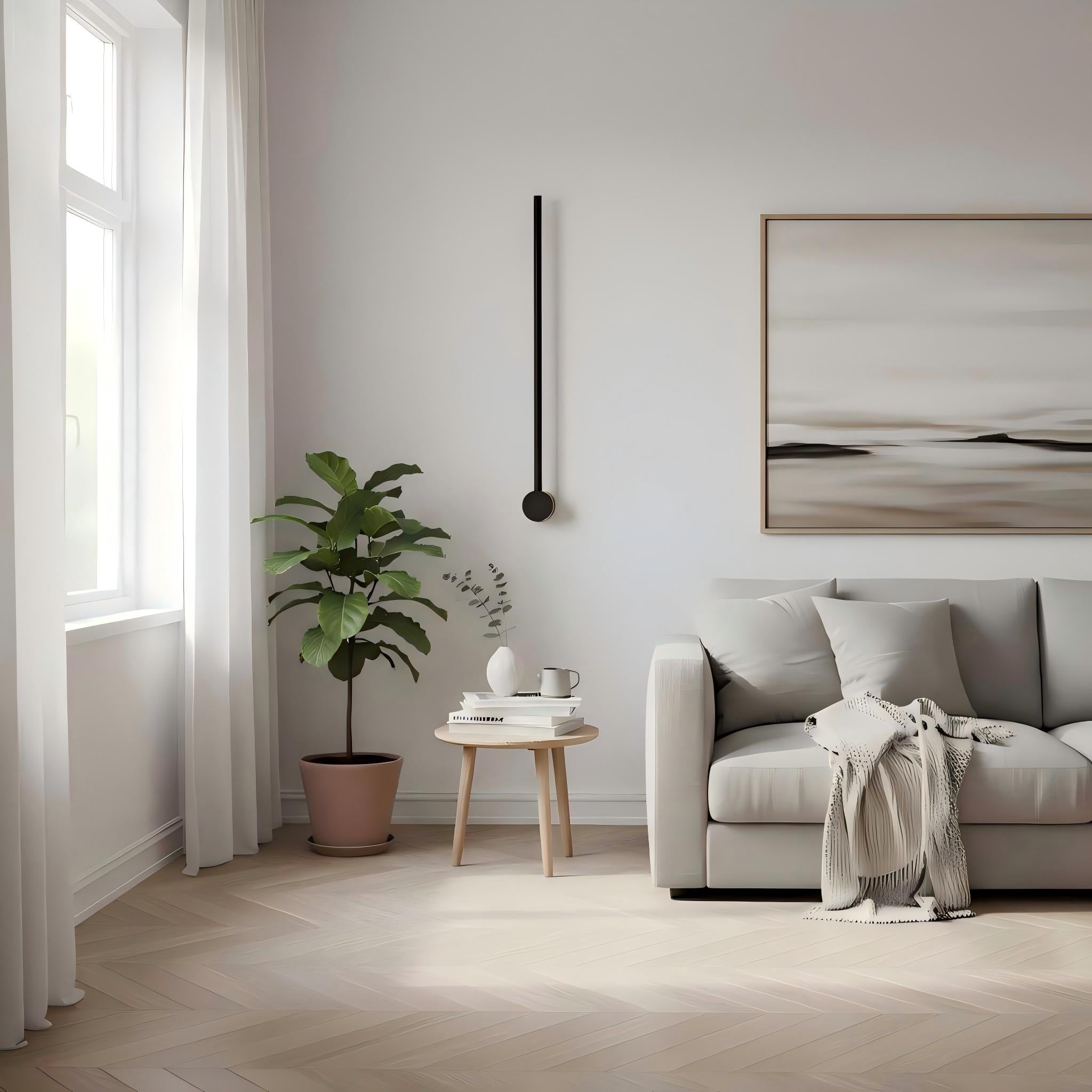 Raytrae Linear Minimalist LED Wall Light - Modern Slim Wall Sconce for Living Spaces N22 | Esilora